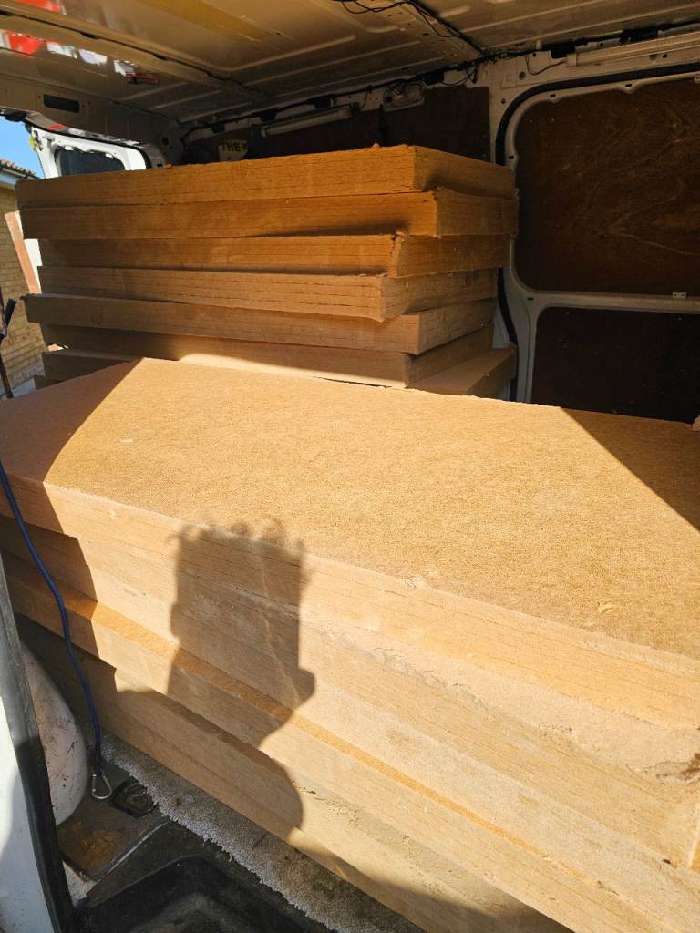 Breathable wood fibre insulation panels x20 – Brand New, Multiple Sheets Available