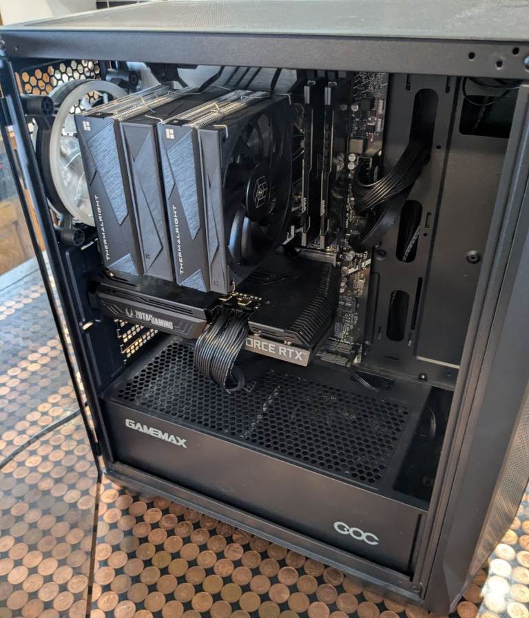 Gaming PC Intel 12700, RTX 3070, 16gb DDR4 4400, 2Tb M.2