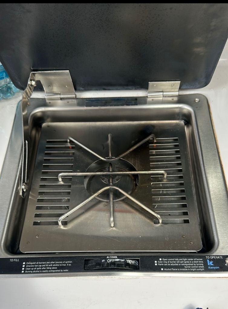 Alcohol single hob 