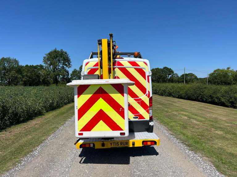 FORD TRANSIT 2.2 TDCi 350 VERSA LIFT VAN MOUNTED ACCESS PLATFORM 2015 NO VAT