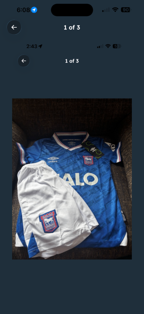 Ipswich kids kit age 5-6