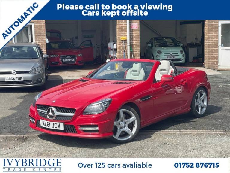 2011 61 MERCEDES-BENZ SLK 1.8 SLK200 BLUEEFFICIENCY AMG SPORT EDITION 125 CONVER