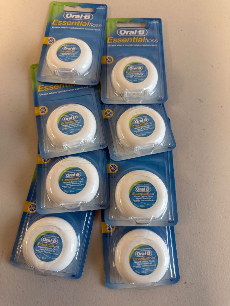 Oral-B Essentialfloss Dental Floss - 8 Packs, New