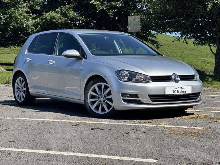 VOLKSWAGEN GOLF 1.4 TSI 150 GT 5dr Auto, petrol, silver + great value Auto 2014