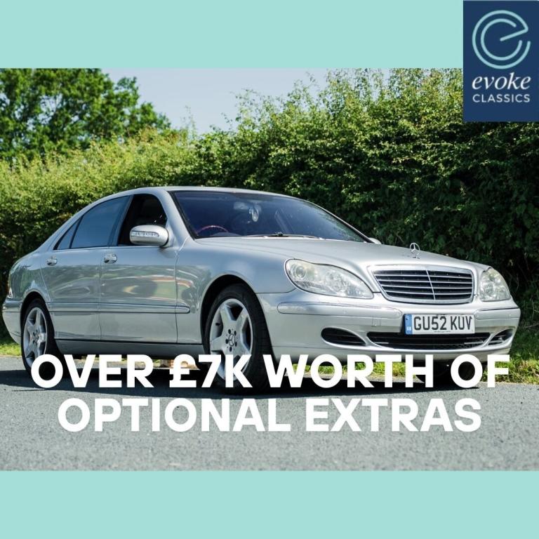 2002 Mercedes-Benz S Class S500L 4dr Auto SALOON Petrol Automatic