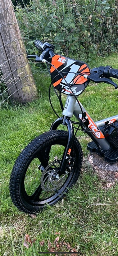 Kids 16 inch electric bike 