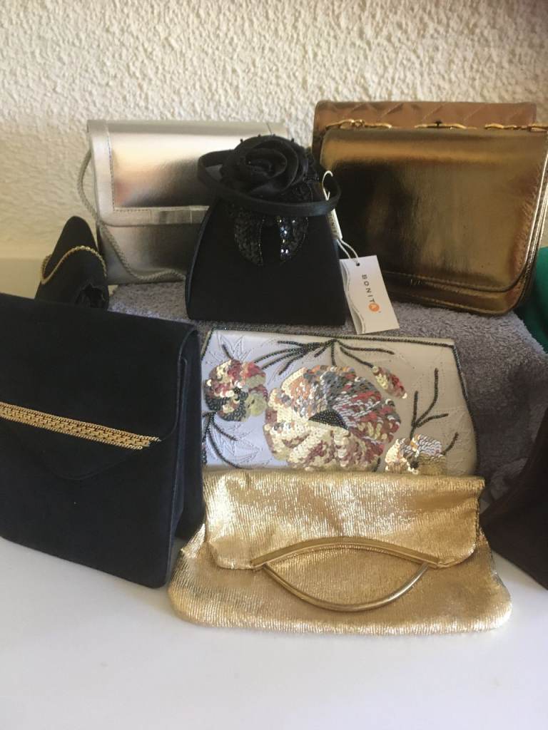 Collection of ladies evening bags