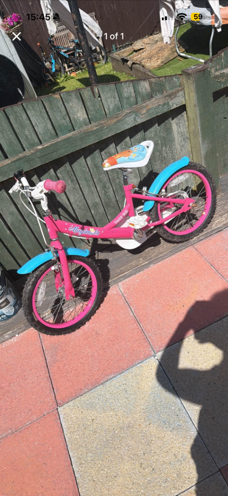 Girls bike 16 inch