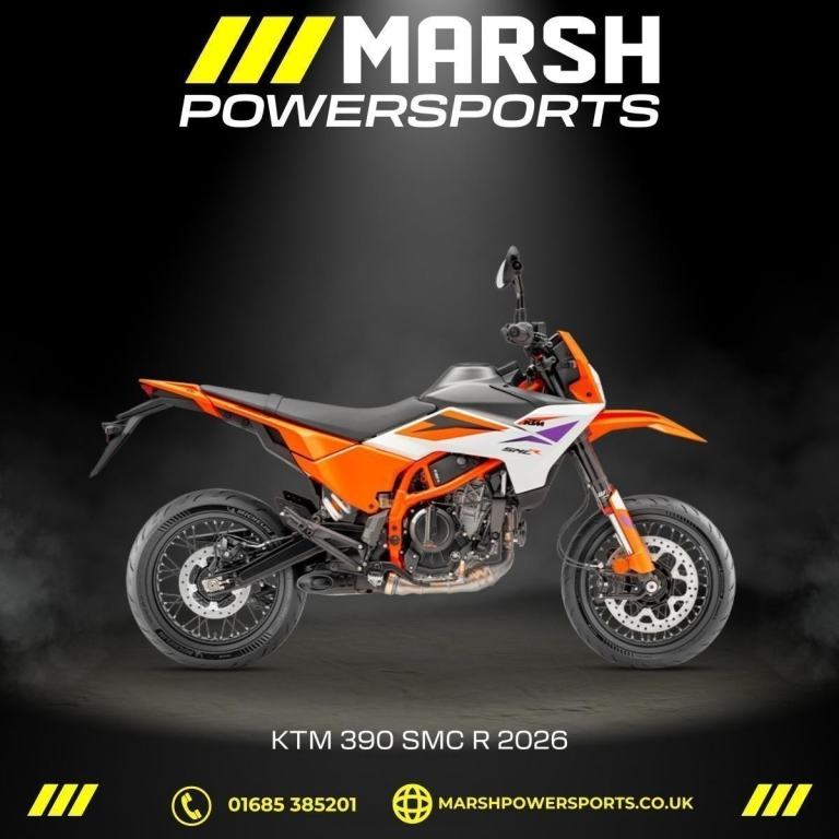 KTM 390 SMC R 2026 - KTM Main Dealer - 0% FINANCE