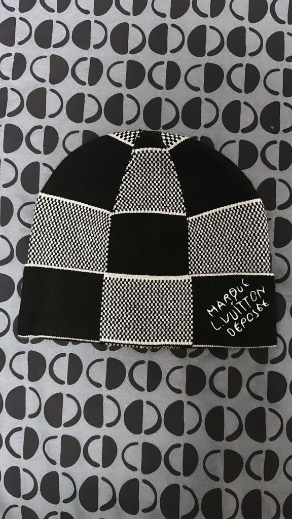 Louis Vuitton Hat – Black & White, Brand New
