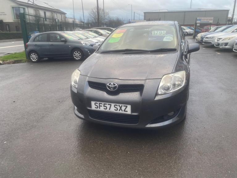 2007 Toyota Auris 1.6 VVTi TR 5dr HATCHBACK PETROL Manual