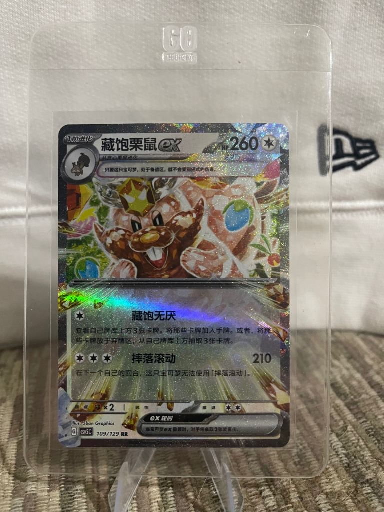 Rare Chinese Pokémon TCG Card - Holo Full Art