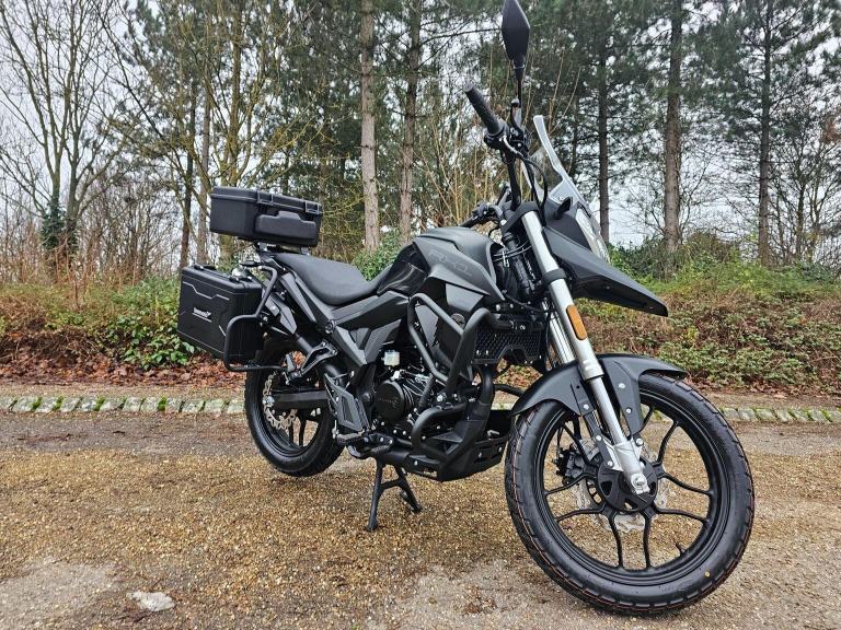 LEXMOTO RX1 125  2025 Petrol Manual in Black