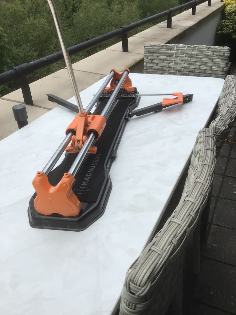MAGNUSSON TILE CUTTER.  MANUAL
