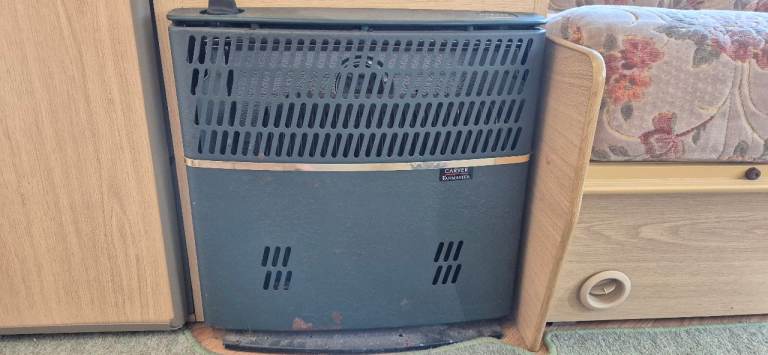 CARVER FANMASTER 3600STC AUTO gas and electric heater for camper caravan motorhome.