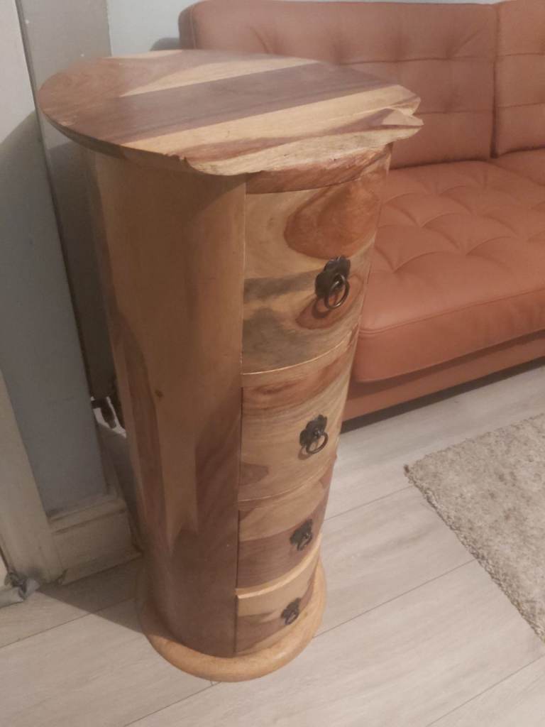 Genuine wooden bedside drawer