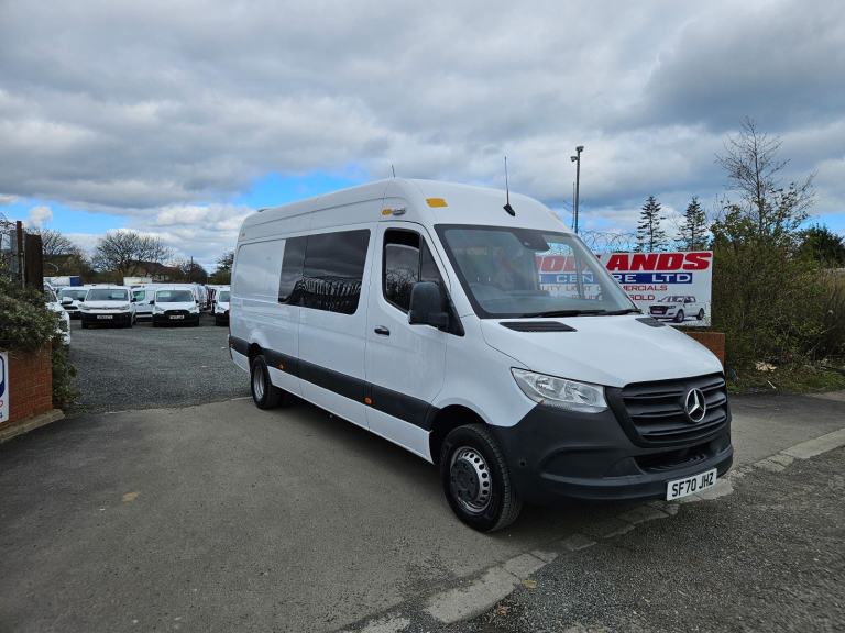 2020 ON 70 PLATE MERCEDES BENZ SPRINTER 516CDI LWB CREW VAN 79K ULEZ FREE ZONE