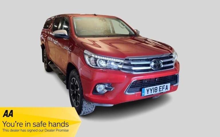 2018 Toyota Hilux Invincible X D/Cab Pick Up 2.4 D-4D Auto PICK UP DIESEL Automatic