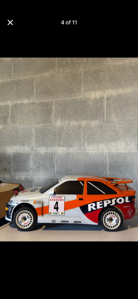 Cosworth nitro rc car boxed