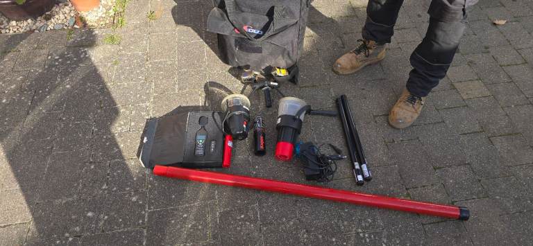 Solo Fire Alarm Testing Kit with Sound Level Meter