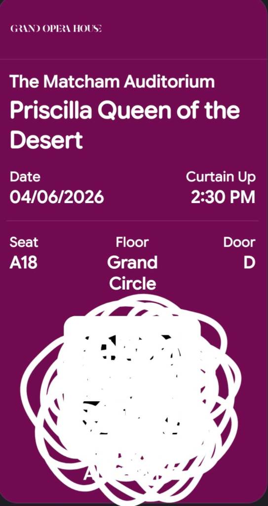 *Urgent* PQOTD tickets