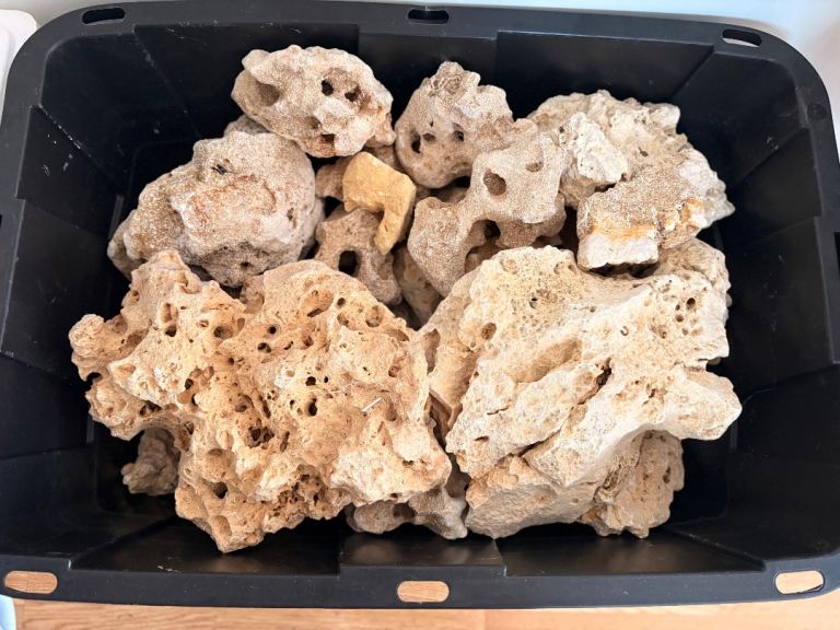 Ocean Rock for Aquarium Aquascaping ( Tropical (Malawi), Marine)