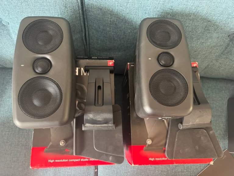 IK Multimedia iLoud MTM studio monitors speakers