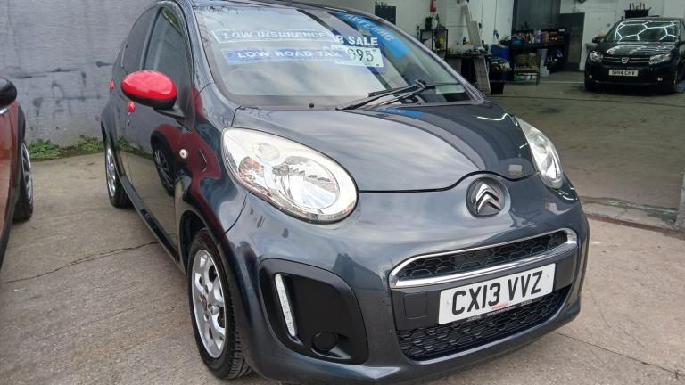 2013 Citroen C1 1.0i CONNEXION 5DR 2013 13 REG 37,000 MLS £20 YEAR ROAD TAX  HATCHBACK Petrol Manual