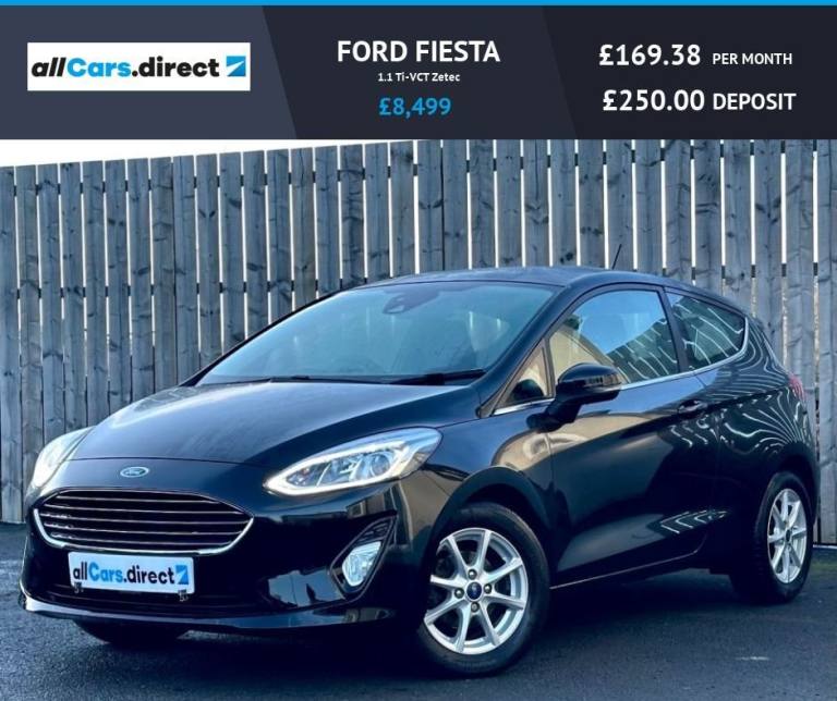 2018 Ford Fiesta 1.1 Zetec 3dr HATCHBACK PETROL Manual