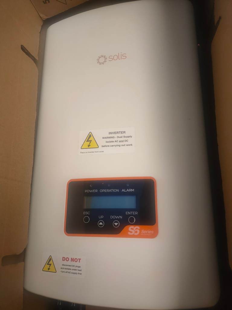 Solis Invertor for Solar Panels