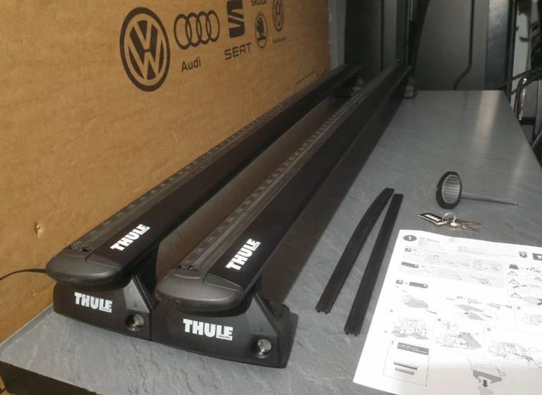 THULE WINGBAR EVO BLACK Roof Bars BMW X3 