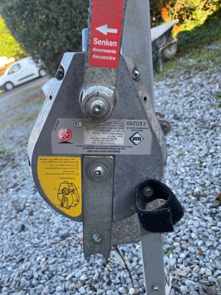 IKAR Fall arrest block with recovery (12m)