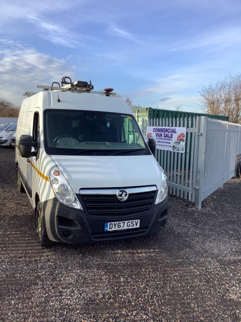 2018 Vauxhall Movano 2.3 CDTI H2 Van MOBILE WORKSHOP PANEL VAN Diesel Manual