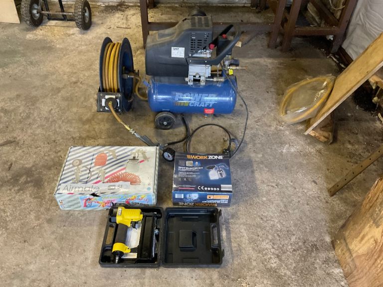 Air compressor and attachments