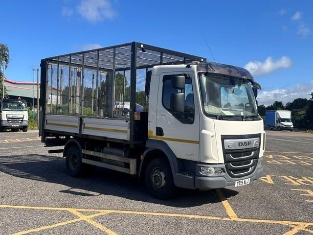2019 DAF 7.5t tipper cage, DAF Tipper taillift, DAF 7.5t tipper cage T/L