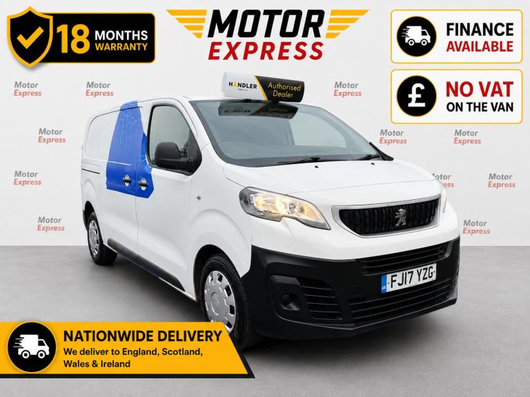 2017 Peugeot Expert 1400 2.0 BlueHDi 120 S Van PANEL VAN Diesel Manual