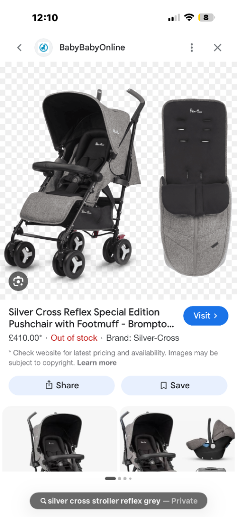 Silver cross reflex special addition 