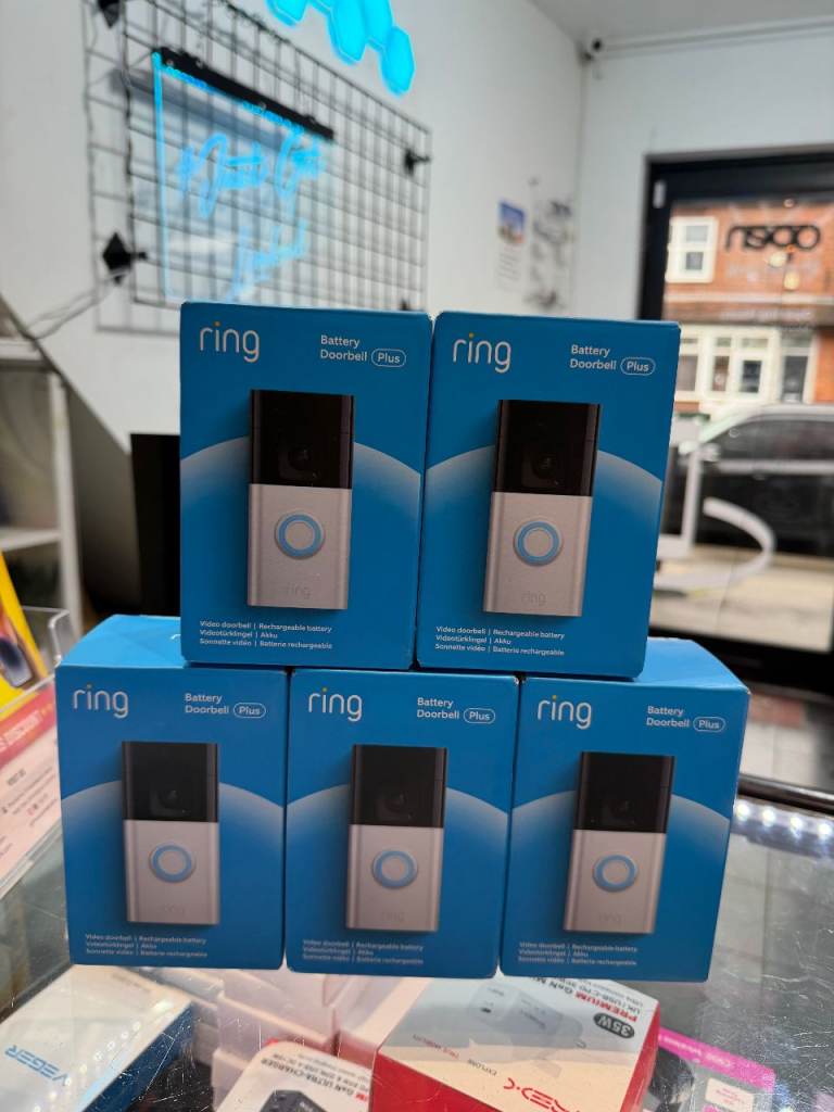 Brand New Ring Battery Video Doorbell Plus + 1 Year Warranty - P1393