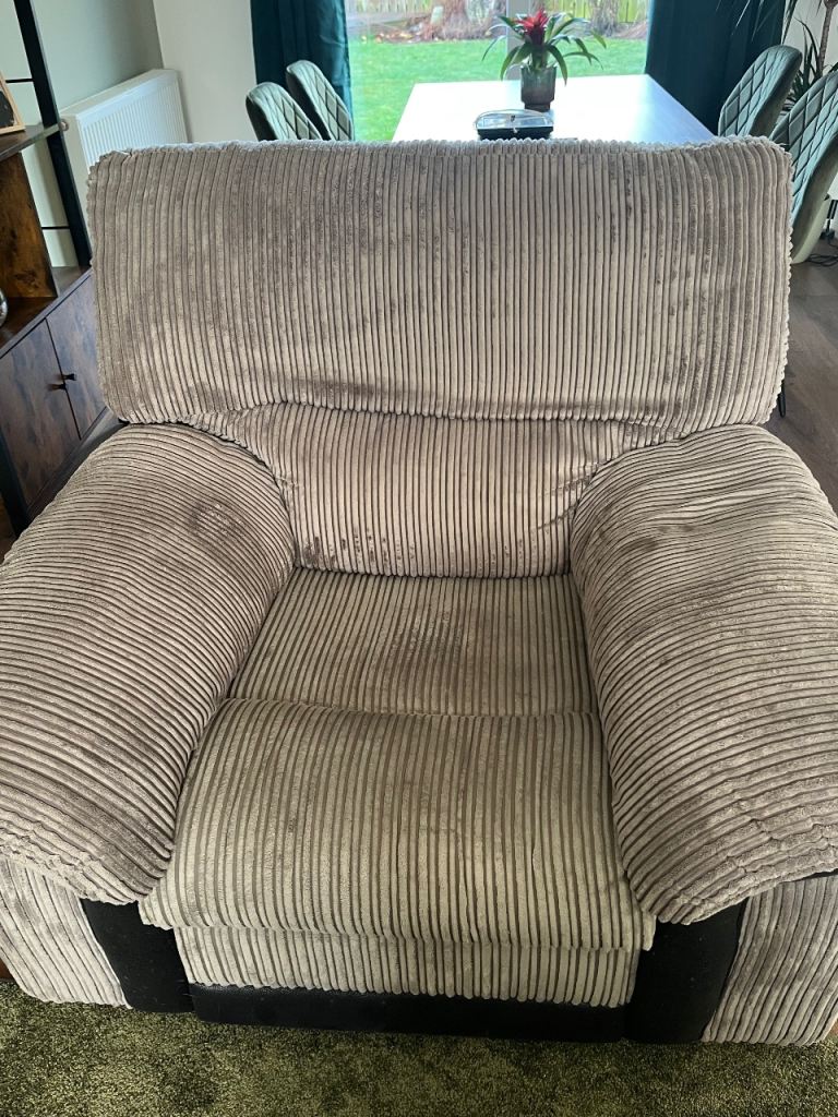 FREE 3 Seater sofa and recliner chair
