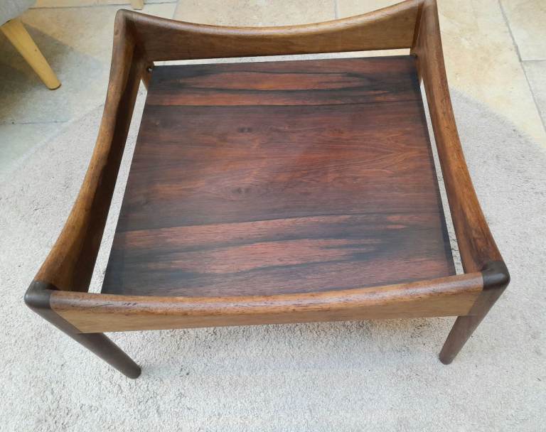 Vintage Danish Solid Wood Coffee Table – Good Condition