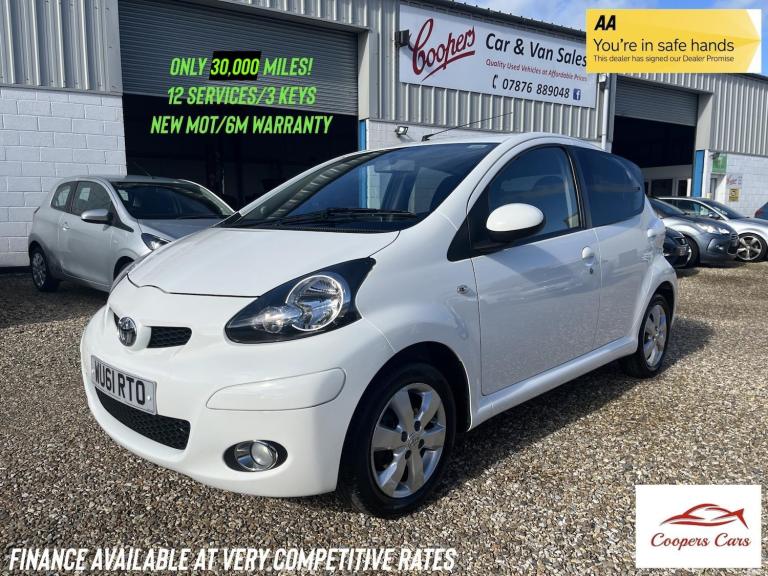 2011 Toyota AYGO 1.0 VVT-i Go 5dr HATCHBACK Petrol Manual