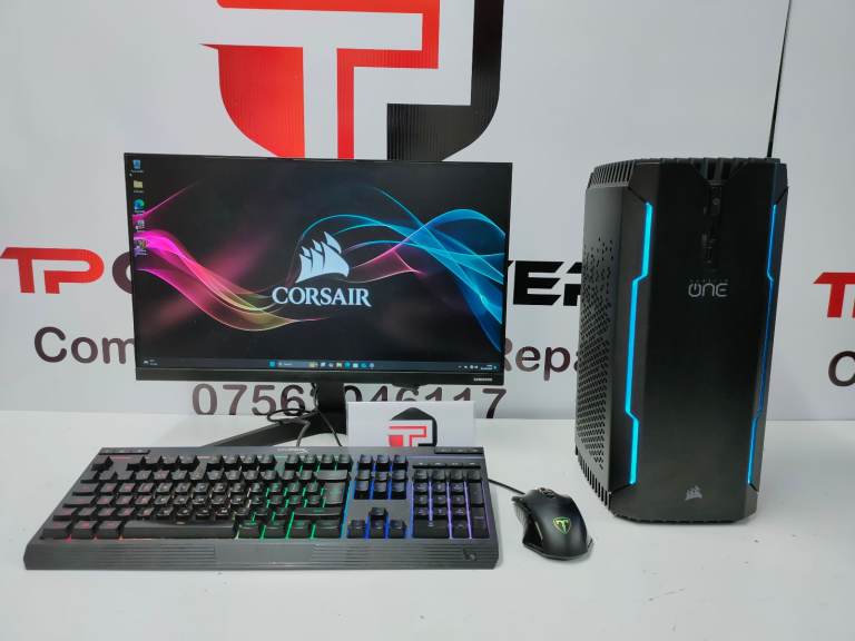 Christmas Club Gaming Computer PC Setup Bundle | i7 , 16GB, GTX 1080T Ti