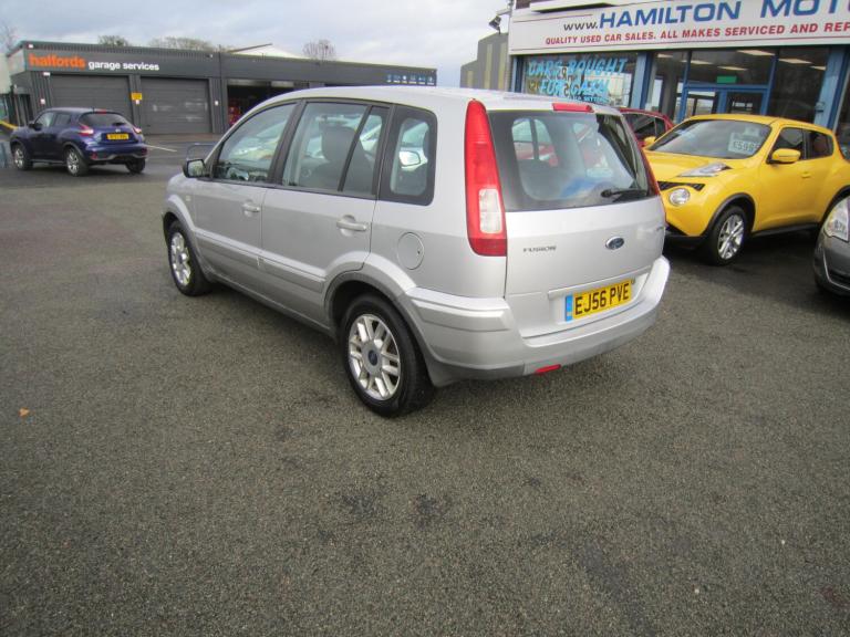 2007 Ford Fusion 1.6 Zetec 5dr Auto [Climate] New MOT included. HATCHBACK Petrol Automatic