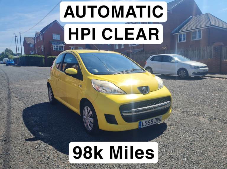 Peugeot, 107, Hatchback, 2009,Automatic, 998 (cc), 3 doors