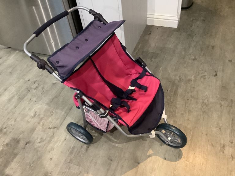 John Lewis toy double buggy / pushchair in good used condition