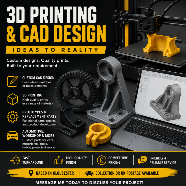3D printing and CAD design