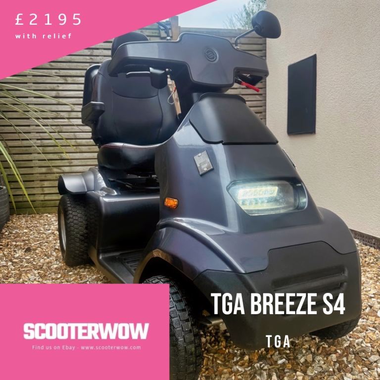 ✅ FREE DELIVERY ✅ TGA Breeze GT Mobility Scooter 