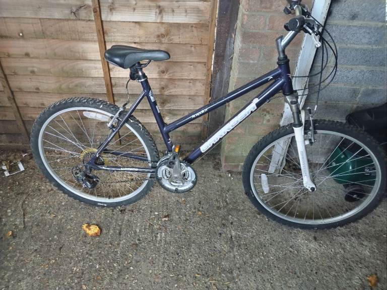 Ladies mountain bike 26 inch wheels good tyres 20 inch frame 21 gears front suspension vgc gwo 