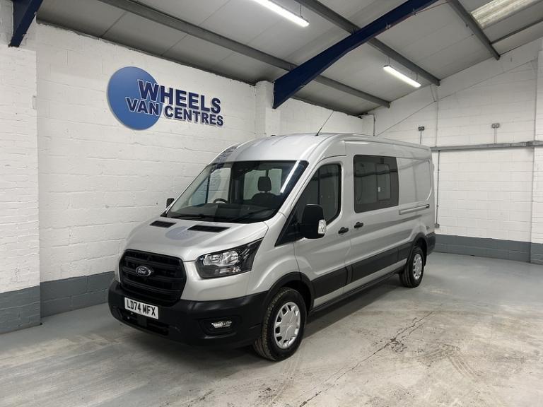 2024 Ford Transit 2.0 350 EcoBlue Trend Crew Van Double Cab 5dr Diesel Manual L3 H2 Euro 6 (s Com...
