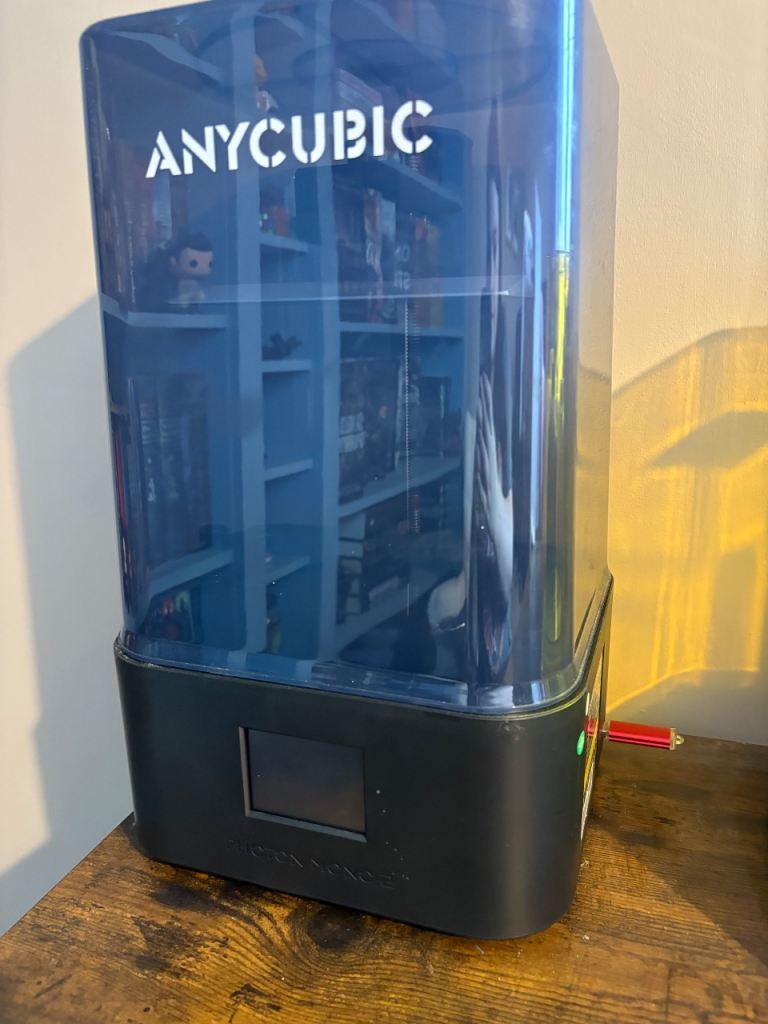 Anycubic mini 2 3d printer and wash and cure bundle 